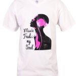 Creativeline - Music Feeds My Soul T-Shirt