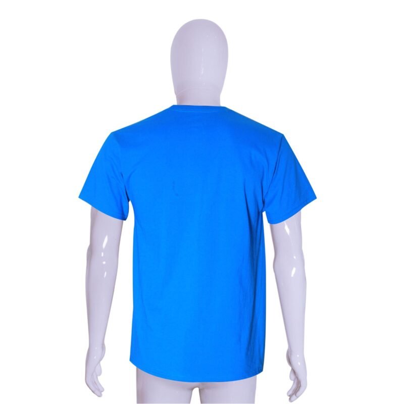 Creativeline -  Behind Every successful man, Blue T-Shirt - Image 3