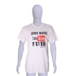 Creativeline -  To Be Saved - T-Shirt - White