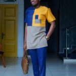 Creativeline, Native Long Sleeve Shirt & Trouser Set