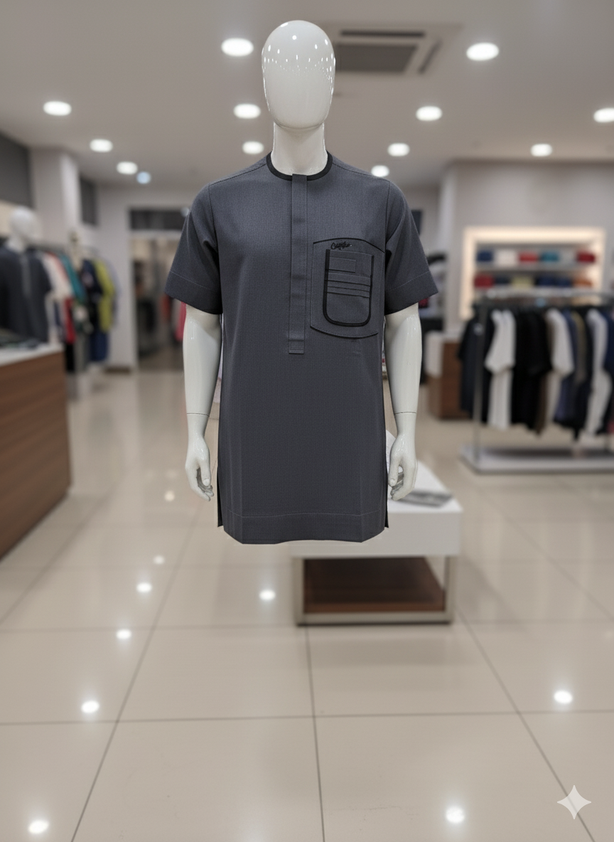 Creativeline Prestige, Native Short Sleeve Shirt & Trouser Set - Image 2