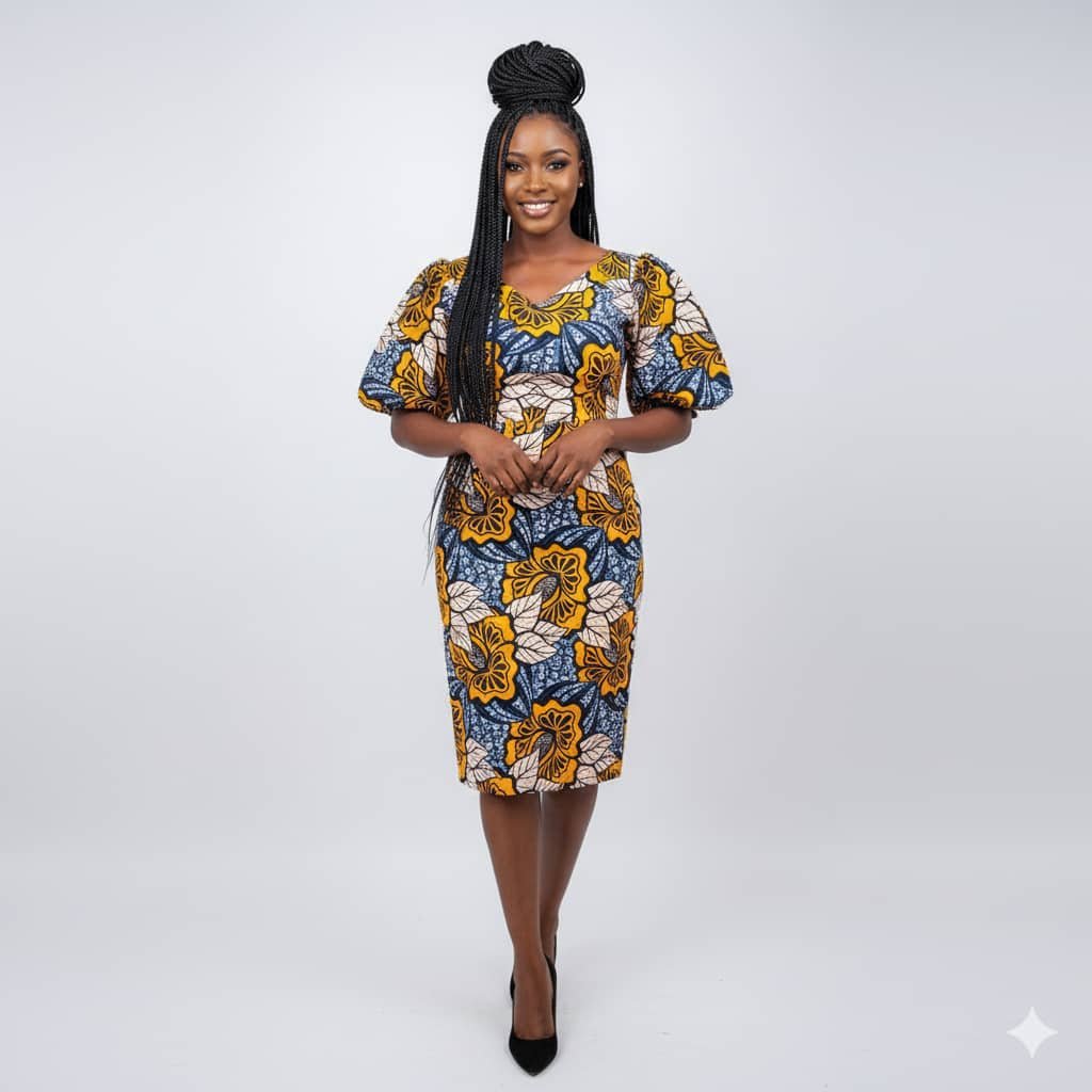 Creativeline, Women dress, African print