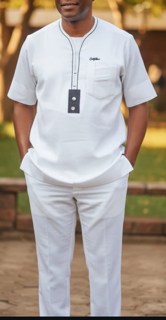 Creativeline Native Short Sleeve Shirt & Trouser Set