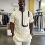 Creativeline , Native Short Sleeve Shirt & Trouser Set