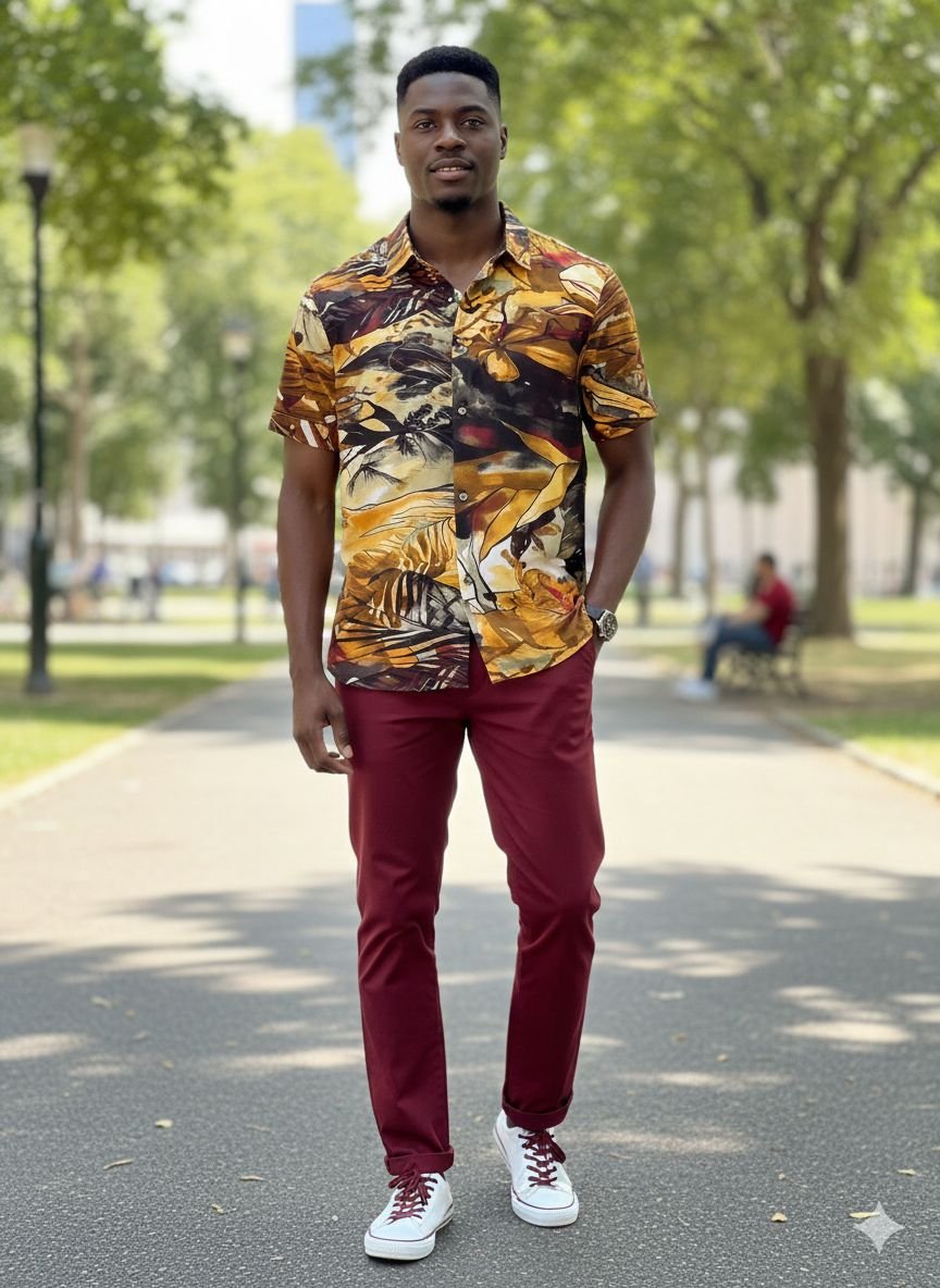 Creativeline, Short Sleeve Shirt & Trousers - Image 3