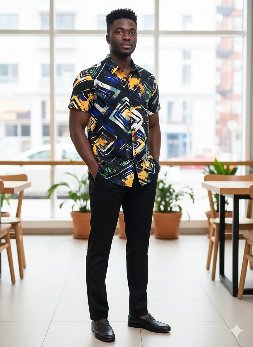 Creativeline, Short Sleeve Shirt & Trousers - Image 2